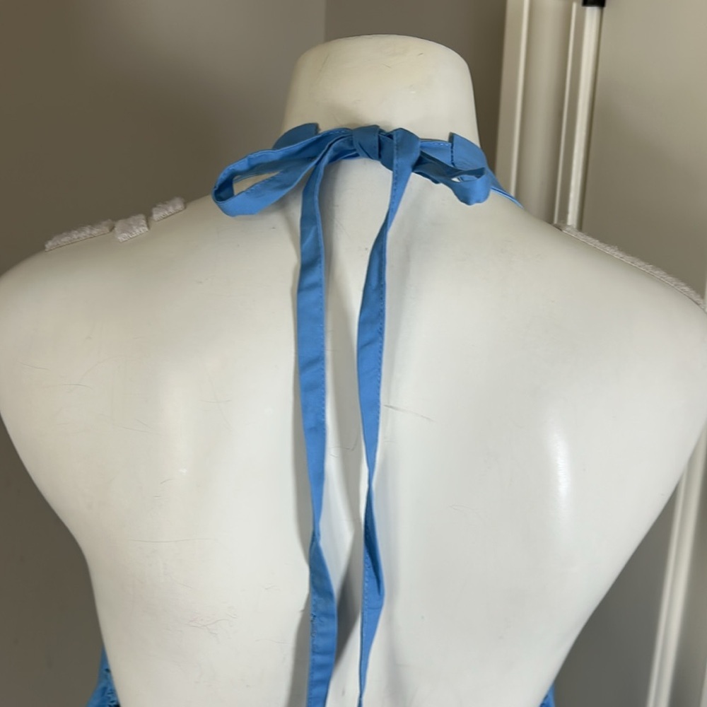 Tuckernuck Sky-Blue Halter Maxi Dress - Picture 8 of 15